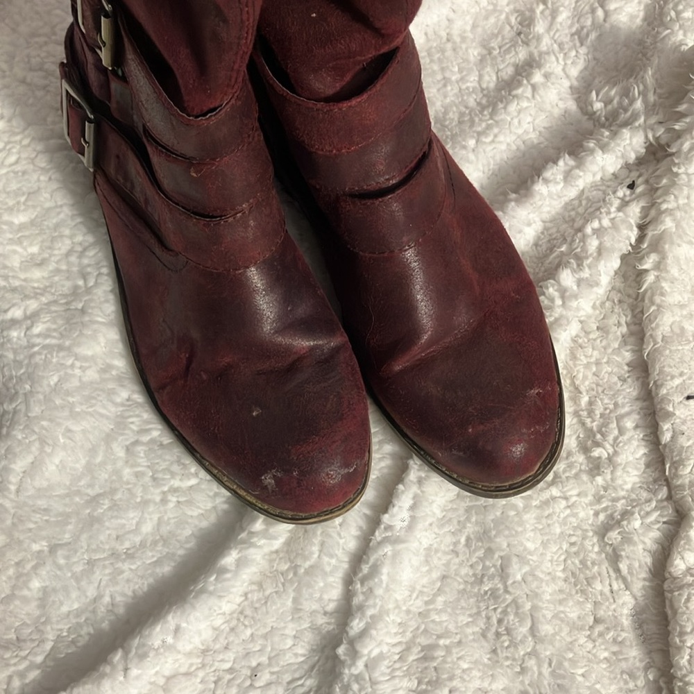 Buckle Detail Madden Girl Boots - Picture 4 of 8